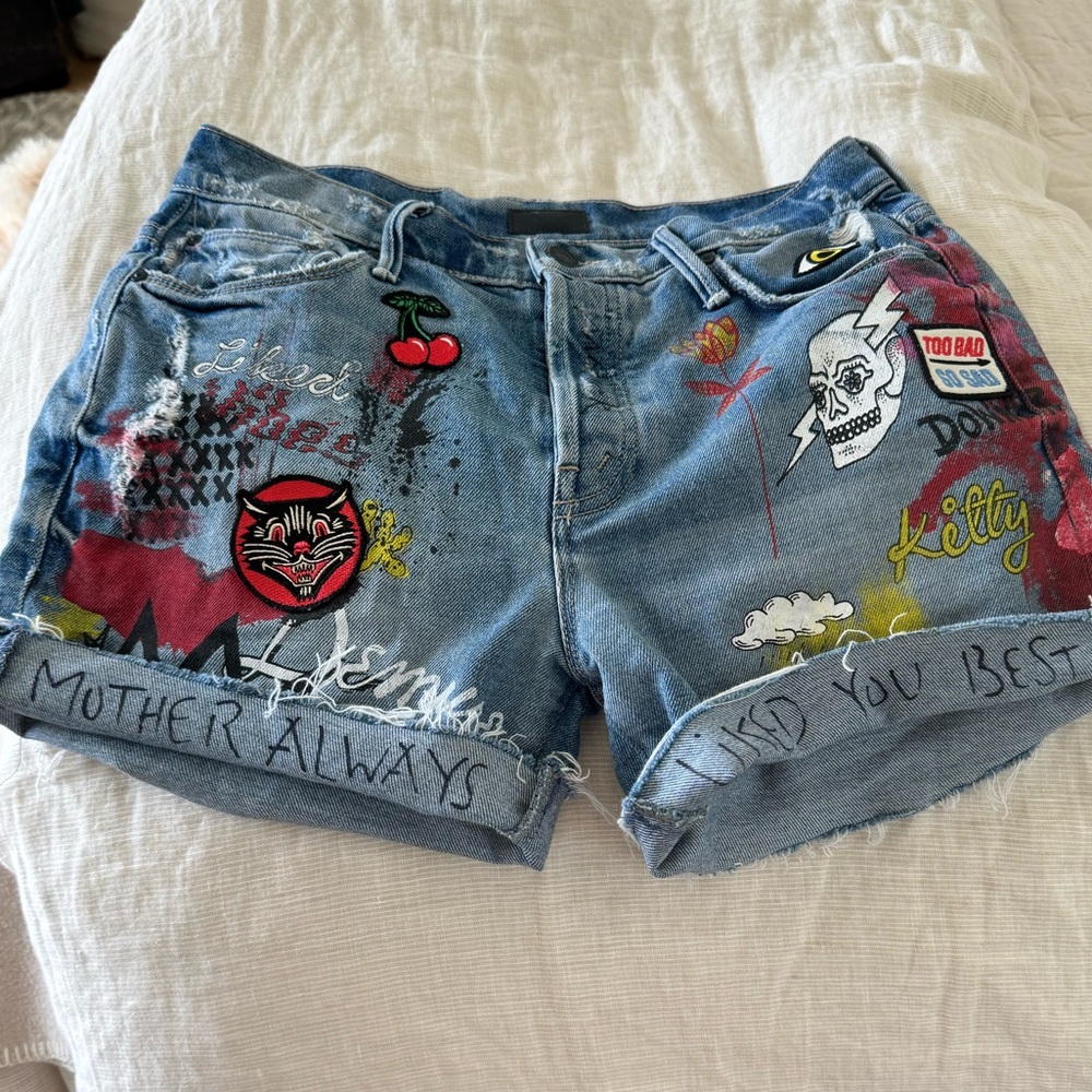 MOTHER The Vagabond Cuffed Short, Out of Gas